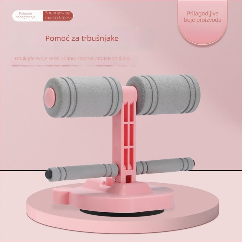 Sklopivi Sit-Up pomoćnik za kućnu i uredsku upotrebu, 440 g, Model: Sit-Up Aid, Višenamjenski fitness uređaj za trbušne mišiće