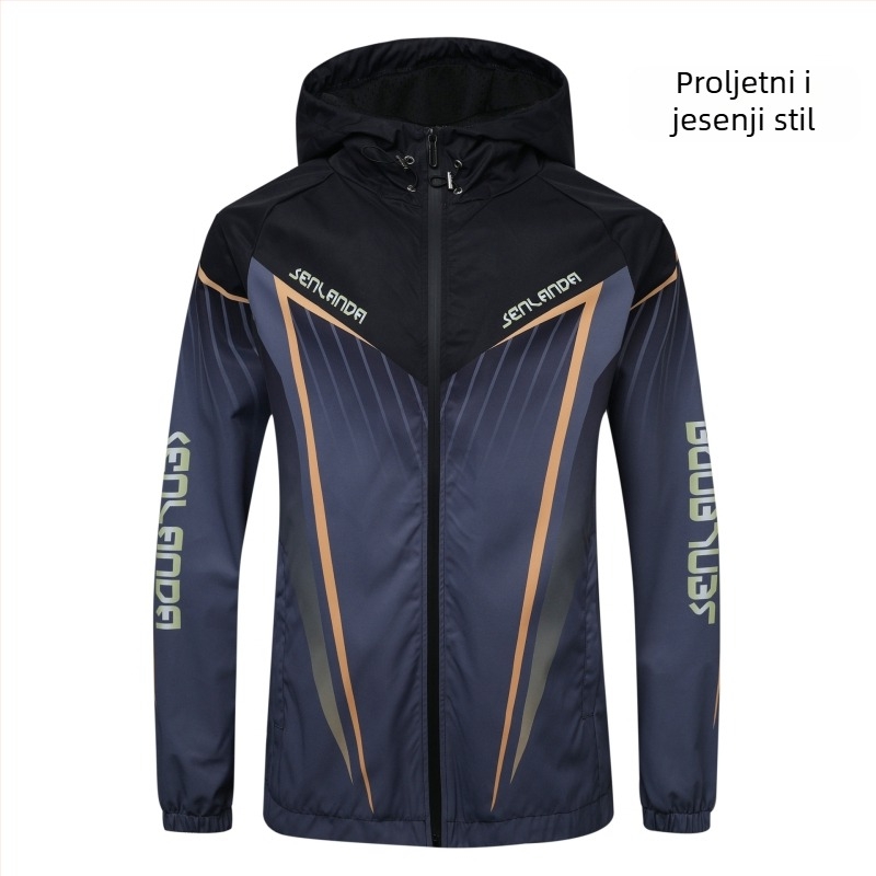 Unisex ribarska jakna, vodootporna, otporna na vjetar, prozračna, topla fleec podstava