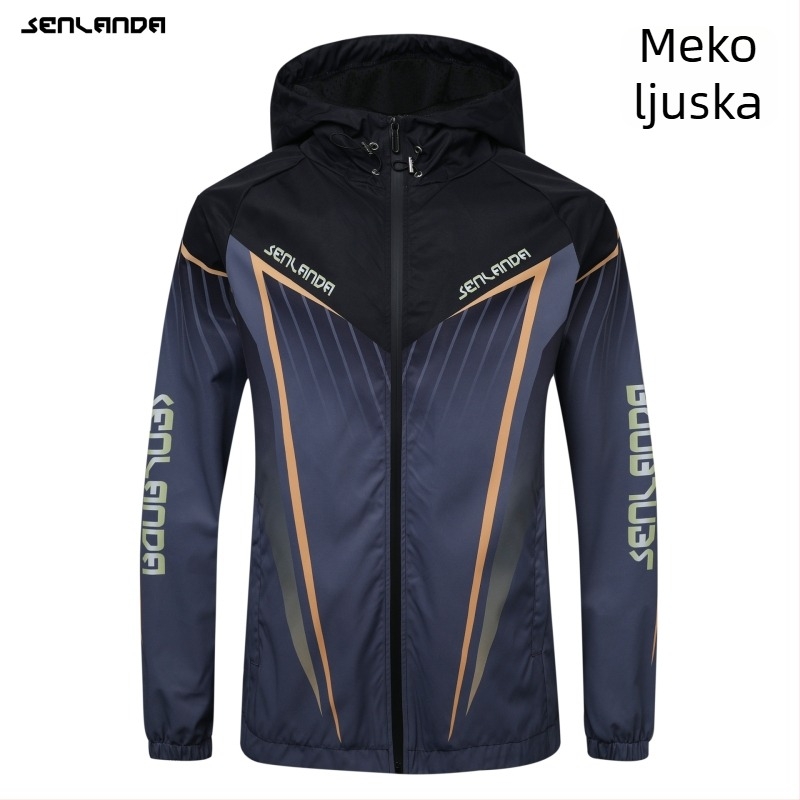 Unisex ribarska jakna, vodootporna, otporna na vjetar, prozračna, topla fleec podstava