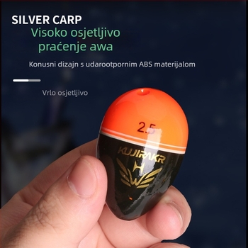 Set vertikalnih plutaca za more i kamenito pecanje — dug domet bacanja, plastična konstrukcija, brend A Little Red