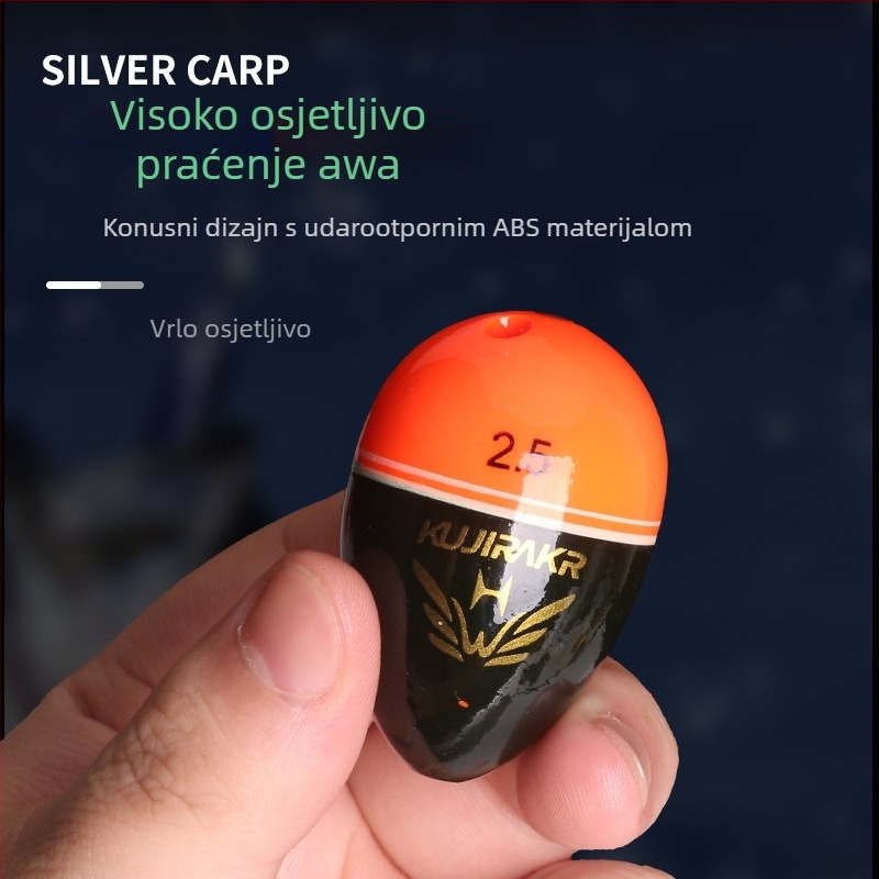 Set vertikalnih plutaca za more i kamenito pecanje — dug domet bacanja, plastična konstrukcija, brend A Little Red