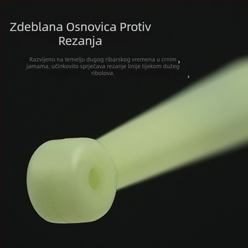 Sjedalo plutanja od karbonskih vlakana – izdržljivo, debeli i široko, dodatak za glavnu liniju 8-20, protiv gubitka