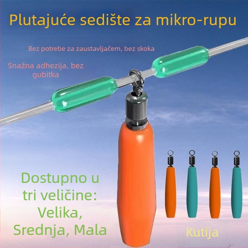 Klizna sjedalica za plovak za ribolov – PU materijal, dodatak za dugi domet