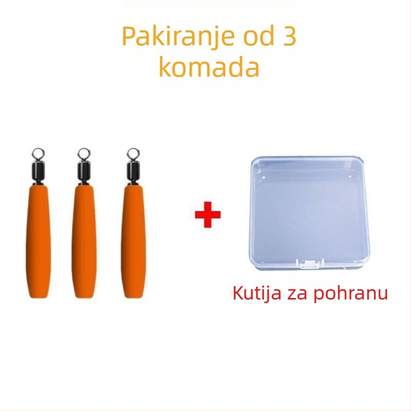 Klizna sjedalica za plovak za ribolov – PU materijal, dodatak za dugi domet