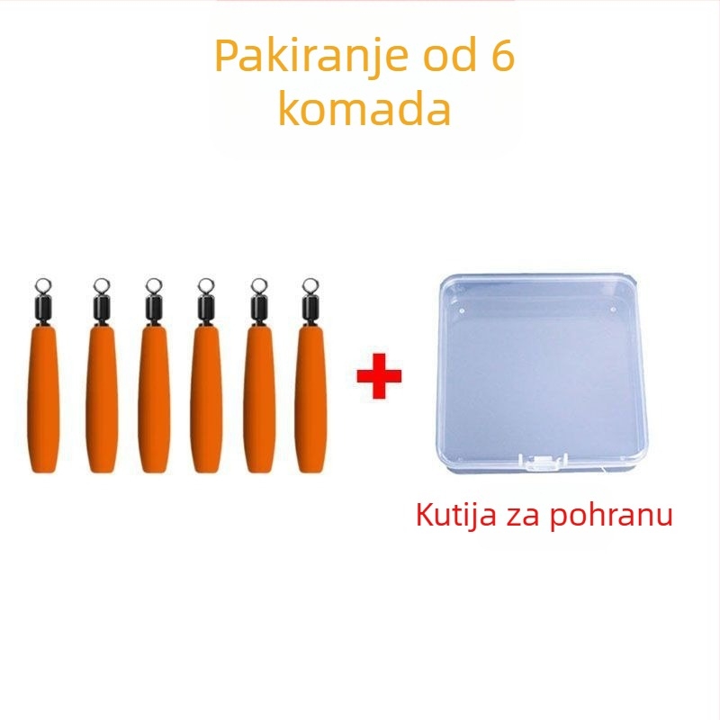 Klizna sjedalica za plovak za ribolov – PU materijal, dodatak za dugi domet