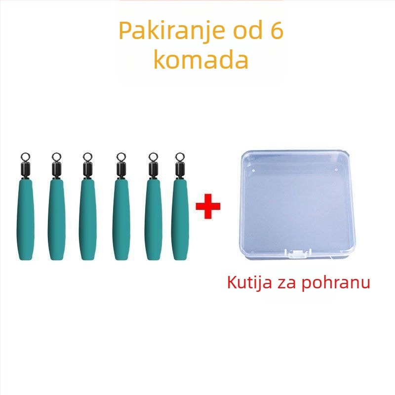 Klizna sjedalica za plovak za ribolov – PU materijal, dodatak za dugi domet