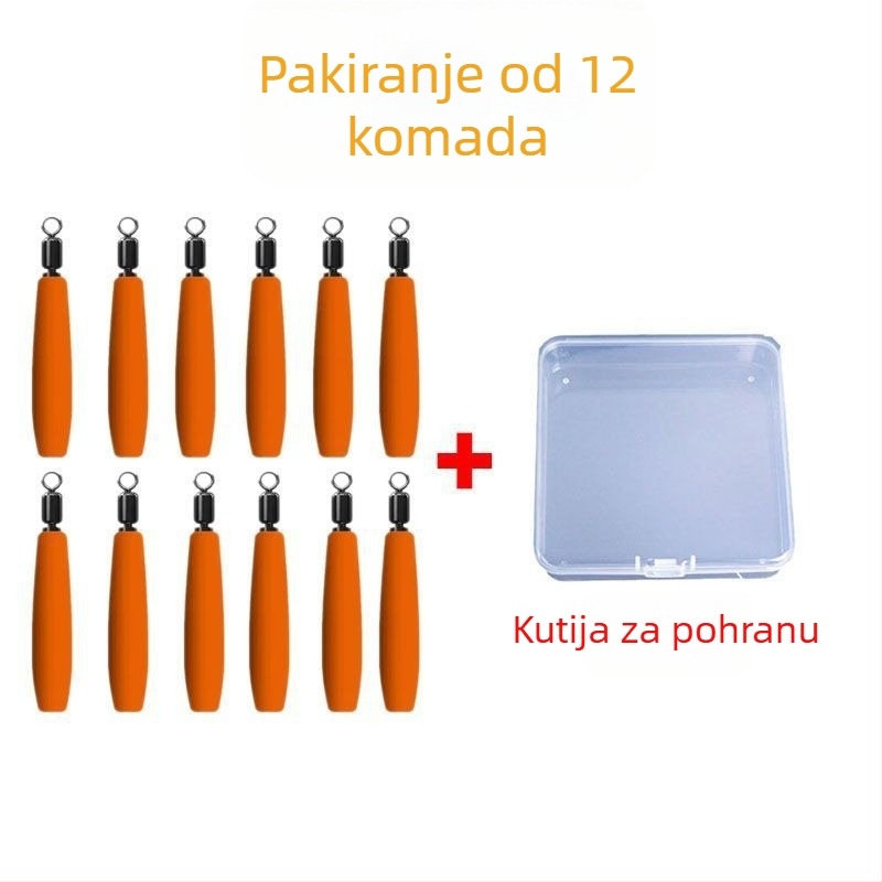 Klizna sjedalica za plovak za ribolov – PU materijal, dodatak za dugi domet