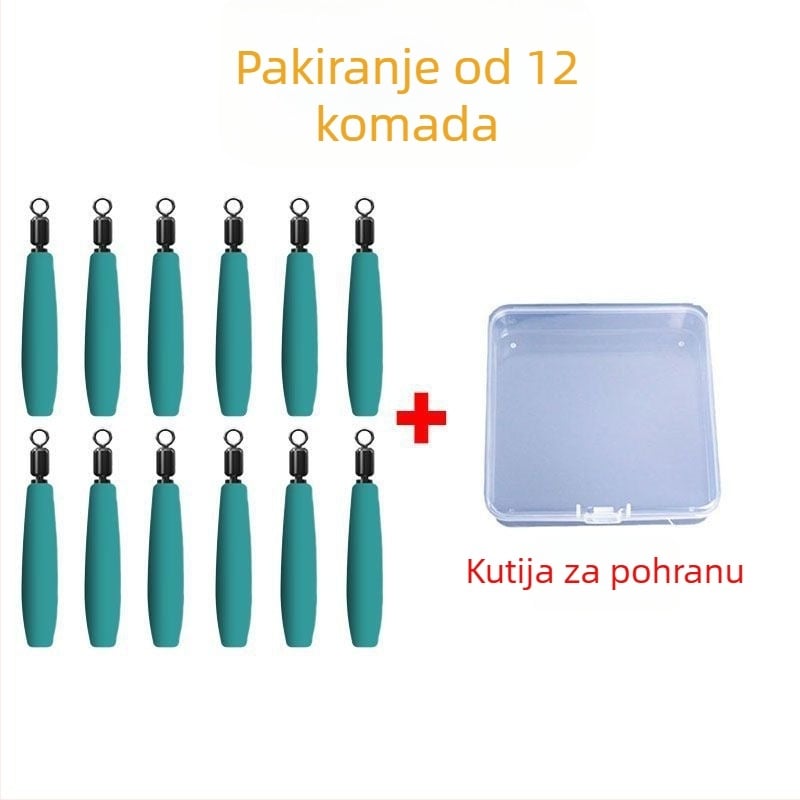 Klizna sjedalica za plovak za ribolov – PU materijal, dodatak za dugi domet