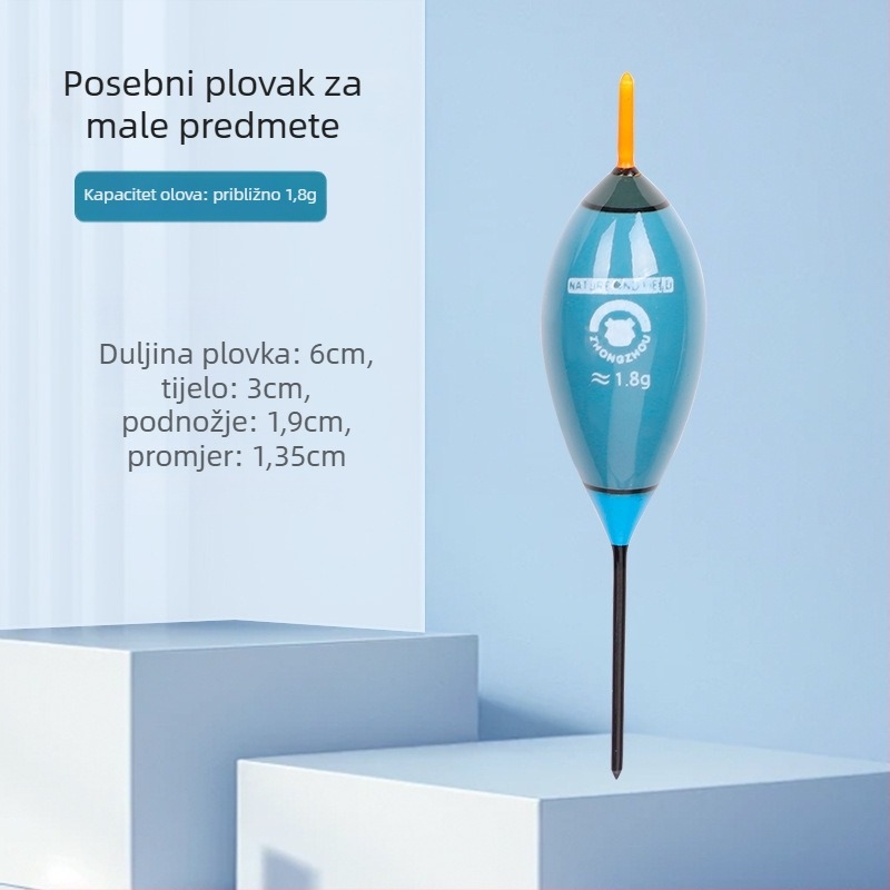 Plastični plovak za potoke, pogodan za plitke vode