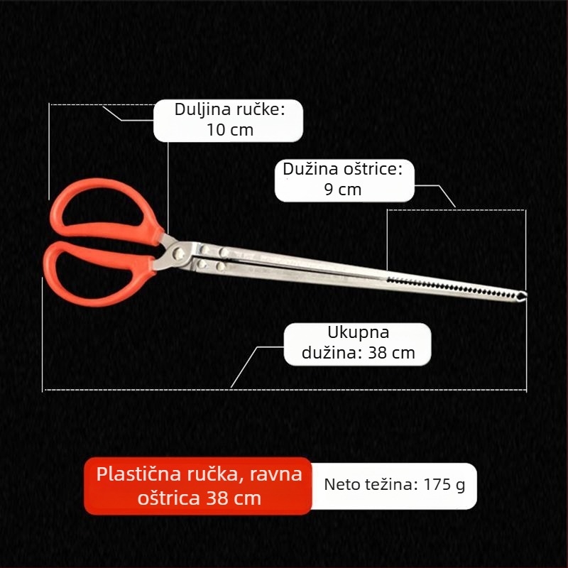 Višenamjenski klip za morski ulov – dugi kliješta, željezna konstrukcija, marka Default items