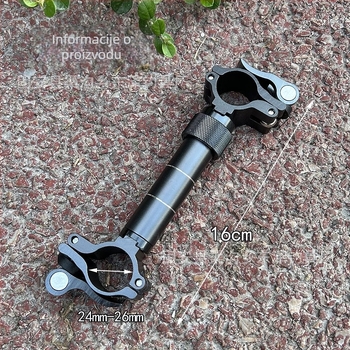 Peas Fishing držač kišobrana za stolac za ribolov od aluminijske legure — univerzalni, višenamjenski konektor, kompatibilan s europskim stolcima, Peas Fishing