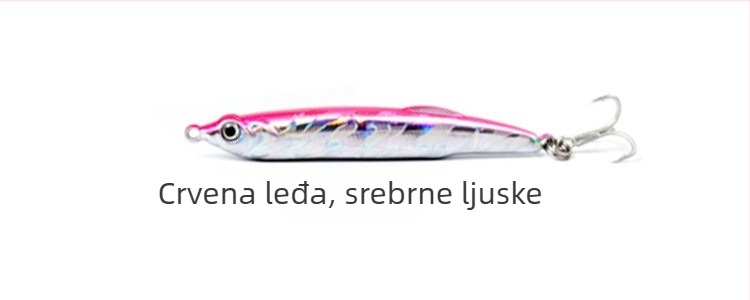 9 g potopna olovna imitacija olovke s vibracijskom akcijom za bas