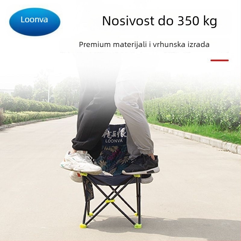 Other ribolovni stol, Oxford platno, sklopivi, lagana vanjska stolica – izdanje ljeta 2025