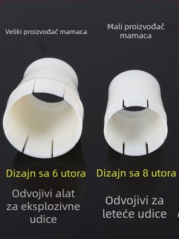 Uređaj za oblikovanje mamaca za ribolov – pritiskanje i učitavanje mamaca, kalup za komprimiranje