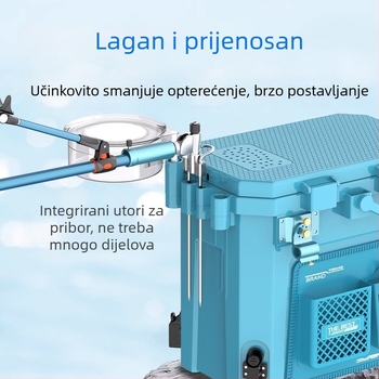 Jiazhi Kutija za pecanje – potpuni set kutije za ribu i kante za živu ribu, oprema za divlji ribolov