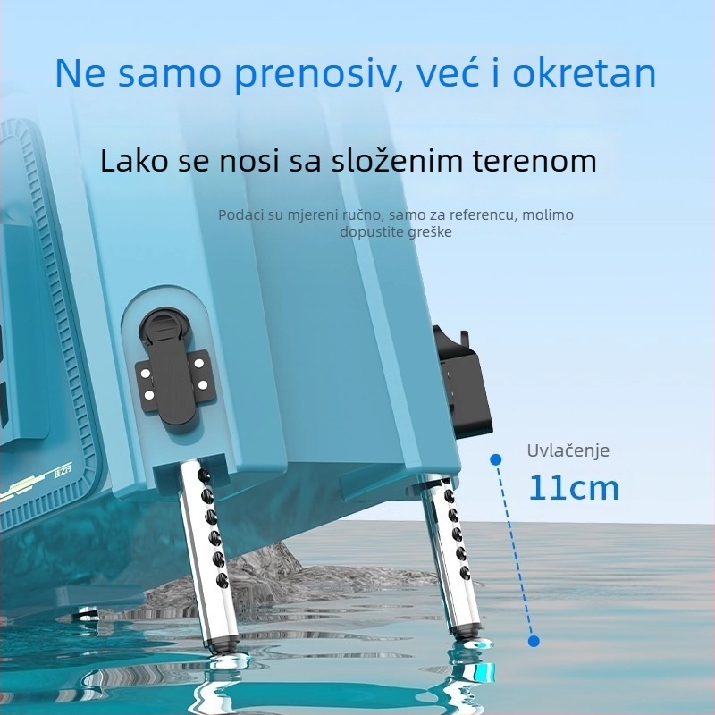 Jiazhi Kutija za pecanje – potpuni set kutije za ribu i kante za živu ribu, oprema za divlji ribolov