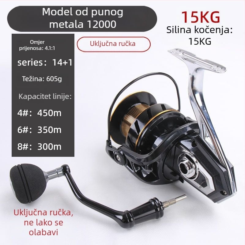 Spinning kolut East Fishing Master, model 10000