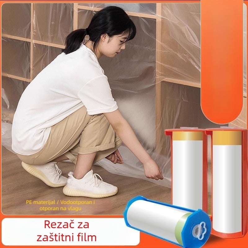 Rezač maskirajućeg filma za automobilsko lakiranje – serija Jinxingtai maskirajući film s teksturiranim papirom i filmom otporan na prašinu