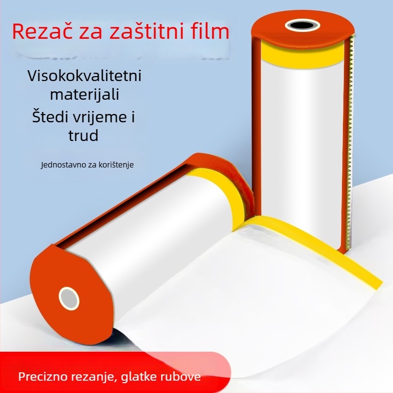 Rezač maskirajućeg filma za automobilsko lakiranje – serija Jinxingtai maskirajući film s teksturiranim papirom i filmom otporan na prašinu