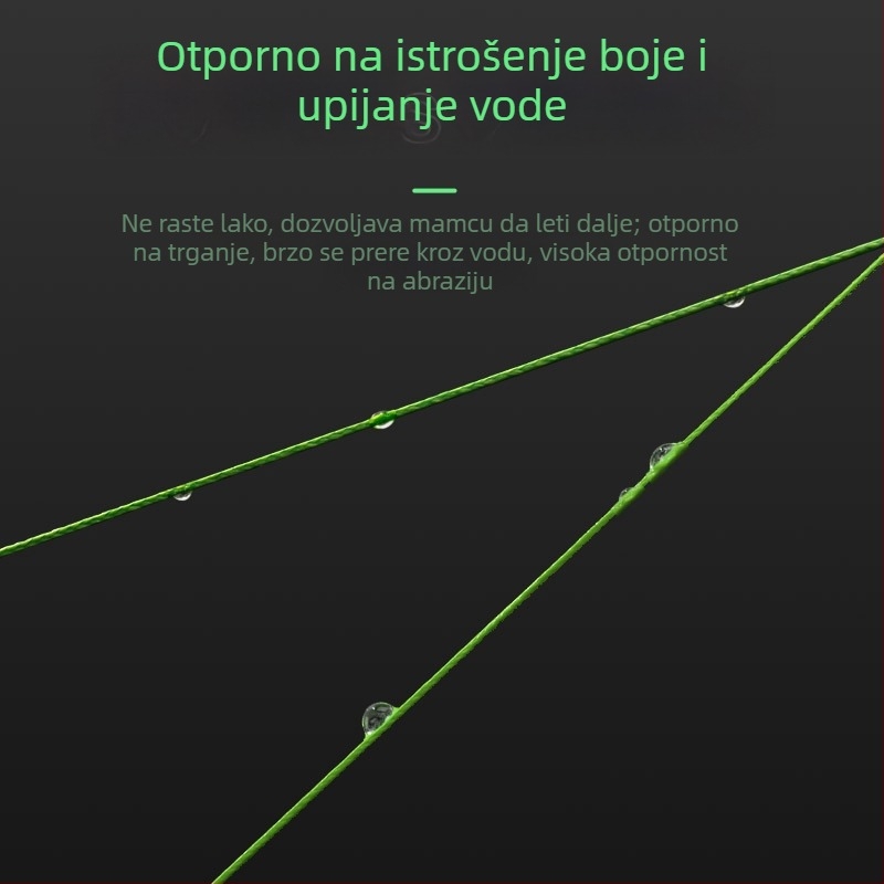Hauton PE glavna linija za ribolov, pakiranje 100 kom, licencirana privatna oznaka