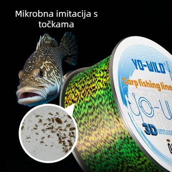 Dengxuan najlonska glavna ribolovna linija, visoka čvrstoća.
