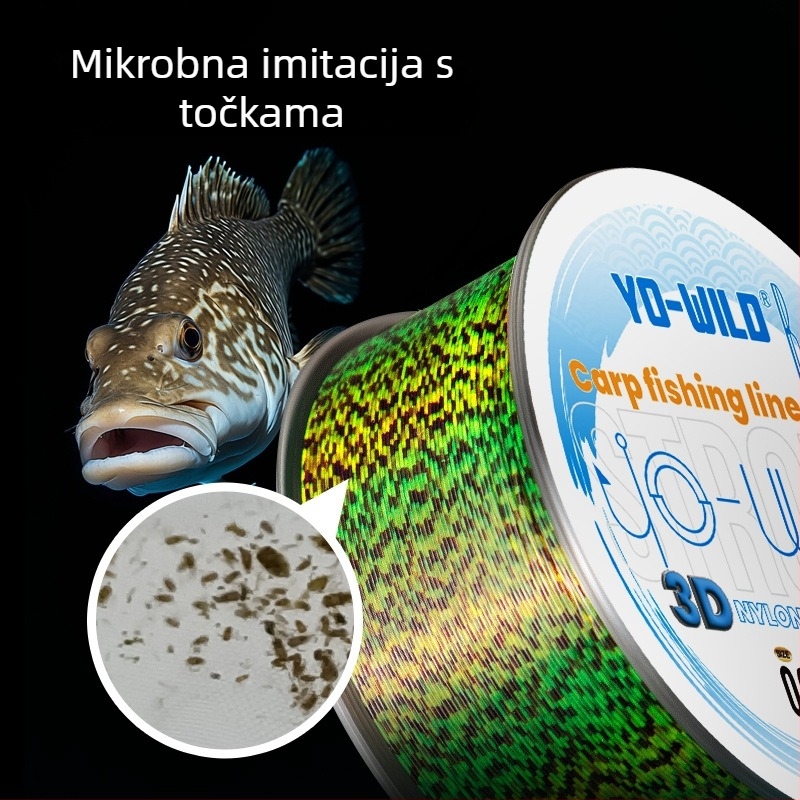 Dengxuan najlonska glavna ribolovna linija, visoka čvrstoća.