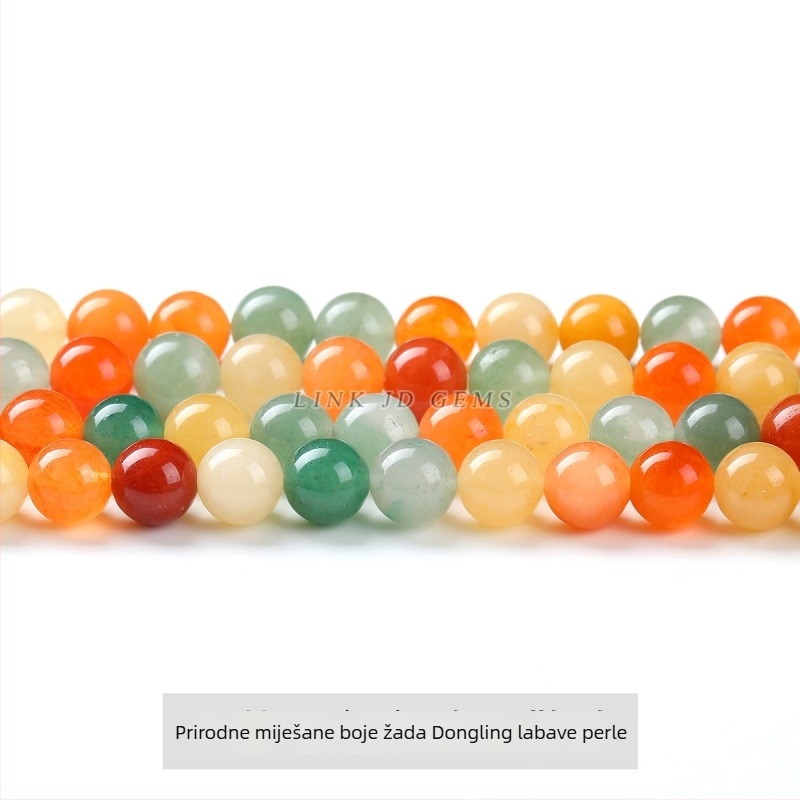 Aventurin kuglice, miješane boje, 8 mm, za DIY nakit, modni dodaci
