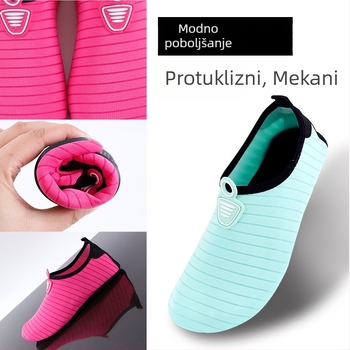 Xingtuo vodene cipele - mrežasti gornji dio, mrežasta podstava, niski kroj, protuklizna gumena potplat, TPR potplat, za trčanje i hodanje u vodi, unisex za odrasle