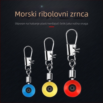 Aksesuari za morski ribolov: sjedalica za plovak, spojnik za veliki trbuh plovka i okretni pin