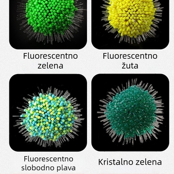 Silikonske space beads za ribolov, perle za glavnu liniju, veleprodaja, u vrećicama