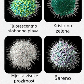 Silikonske space beads za ribolov, perle za glavnu liniju, veleprodaja, u vrećicama
