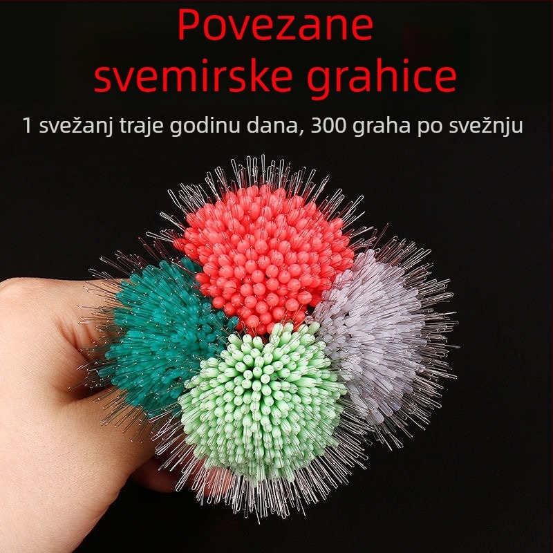 Prozirne silikonske perle za ribarsku liniju, 300 kom, visoka preciznost pozicioniranja