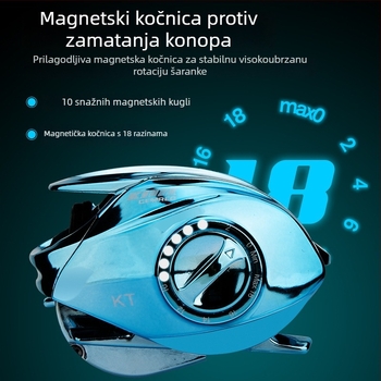 Comere ribolovna mašina s UV tretmanom metalnog završetka, dugačak bacaj, univerzalna za more i slatkovodni ribolov (40 komada u pakiranju)