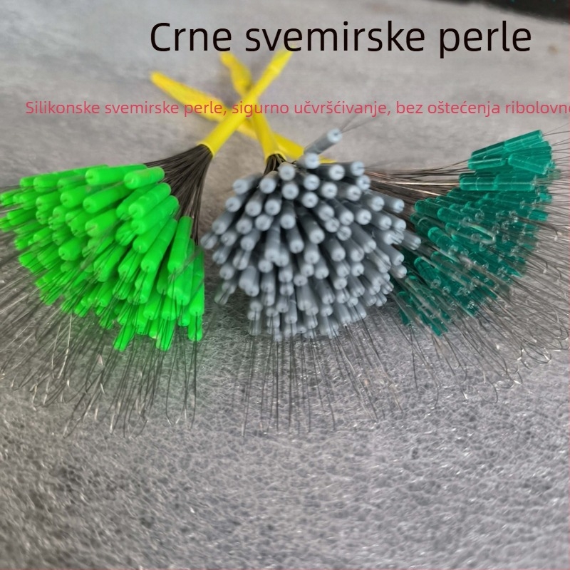 Silikonske Space Beads za ribolov u crnom jezeru – precizni distančnici i dodaci za glavnu liniju