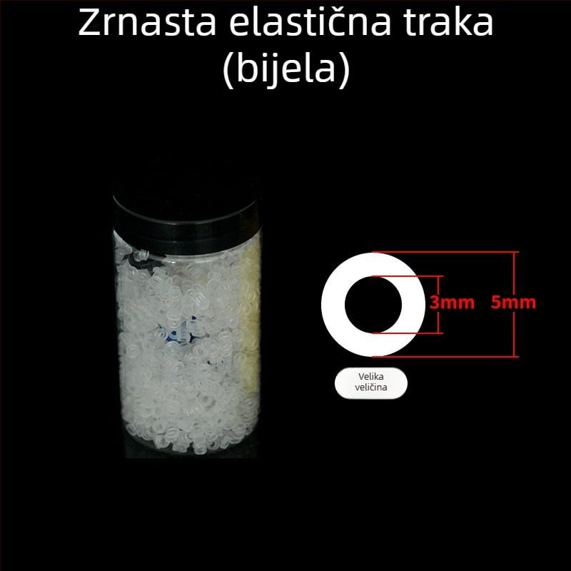 Ribolovni dodaci: klips za crva, peleći za mamac, dijelovi u posudi u bačvi; Marka Hongchuan; Materijal: Guma