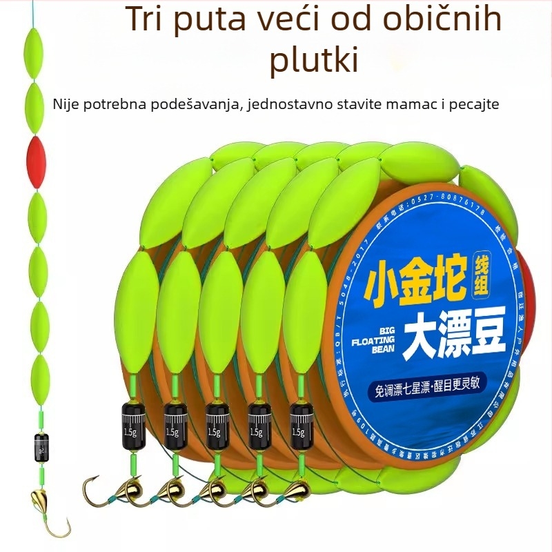 Set glavne linije s malim kukom i plivajućom linijom sa sedam zvjezdica; najlon; marka Welcome; izlazi zimi 2024