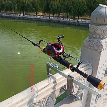 Štap za ribolov za mostni raft, od titanijskog legura i olova