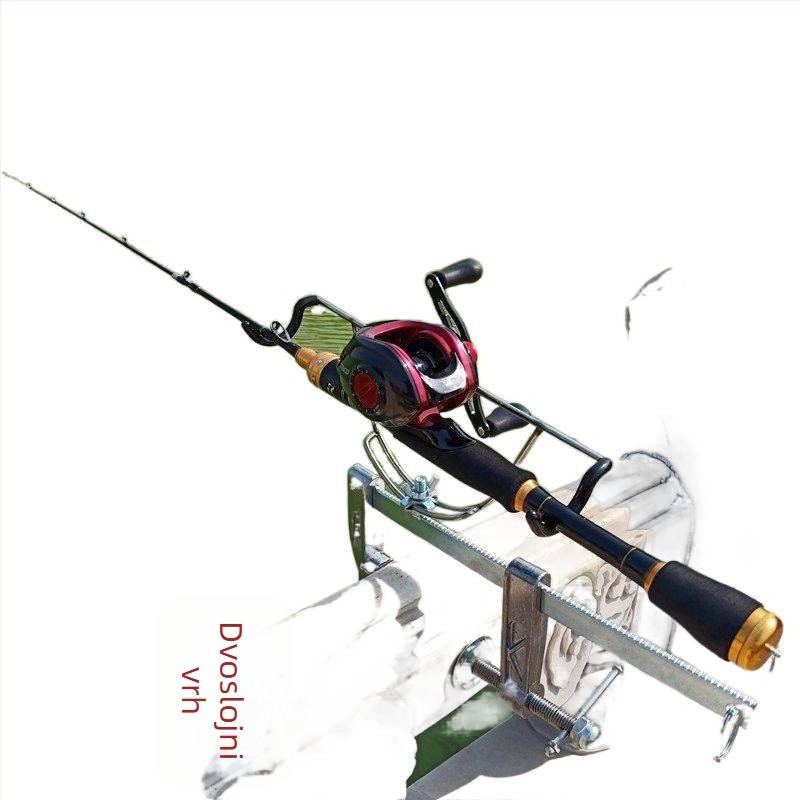 Štap za ribolov za mostni raft, od titanijskog legura i olova