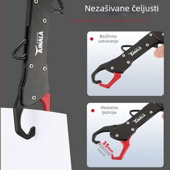 Tunala Višenamjenski aluminijski legura ribolovne kliješta sklopivi set