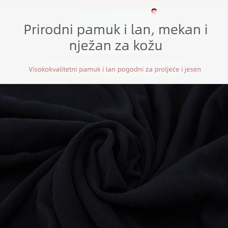 Tai Chi hlače za žene i muškarce, nove za jesen/zimu, debele pamuk-lanene hlače za Tai Chi vježbanje na proleće i jesen