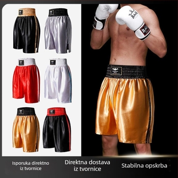 Unisex MMA Muay Thai šorce za trening, dvostruki sloj tkanine, najlon 80%