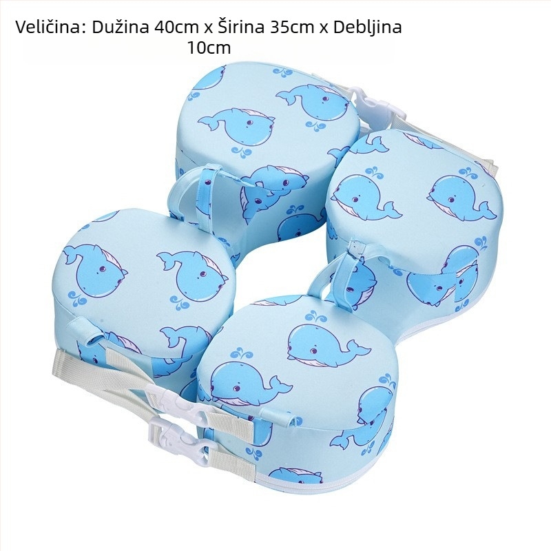 Dječji napuhavajući plivački prsten pod pazuhom, ekološki PVC, debljina PVC 13, tiskani uzorak, plivački prsten