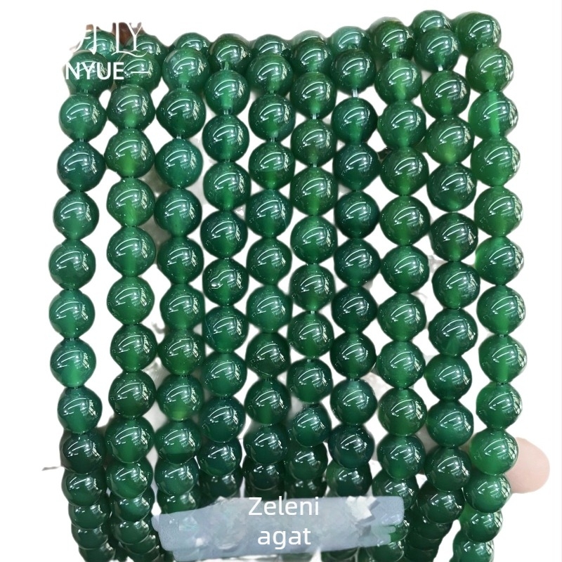 Dodatci: ahat kuglice, slobodne perle, marka Lanyue, podrijetlo Guangzhou, prirodni materijal, obrada: rezanje, brušenje, poliranje