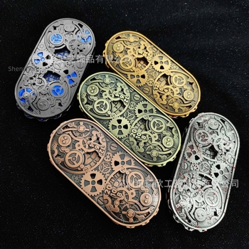 DND Metalne kocke 7-u-1 s zupčanikom i dvostrukim okretom, cinkova zlitina, dvadesetostrani, za D&D i RPG