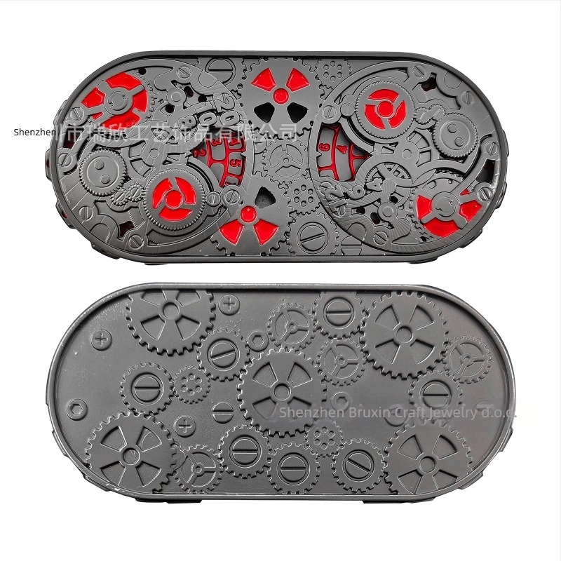 DND Metalne kocke 7-u-1 s zupčanikom i dvostrukim okretom, cinkova zlitina, dvadesetostrani, za D&D i RPG