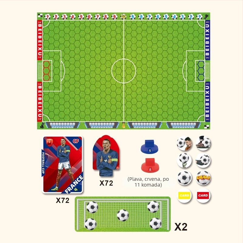 Družabna kartaška igra Tri kraljevstva: borba, zabava i strategija; za djecu 4–6 godina, šarena kutija