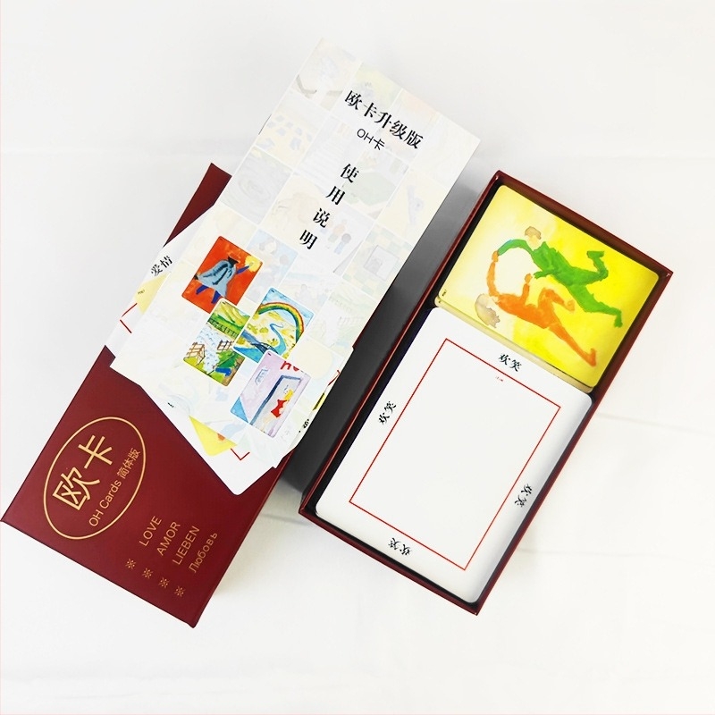 Tarot karta društvena igra za psihološko iscjeljenje i projekciju podsvesnog, razvoj emocija; Materijal: papir; Starost: 15–60