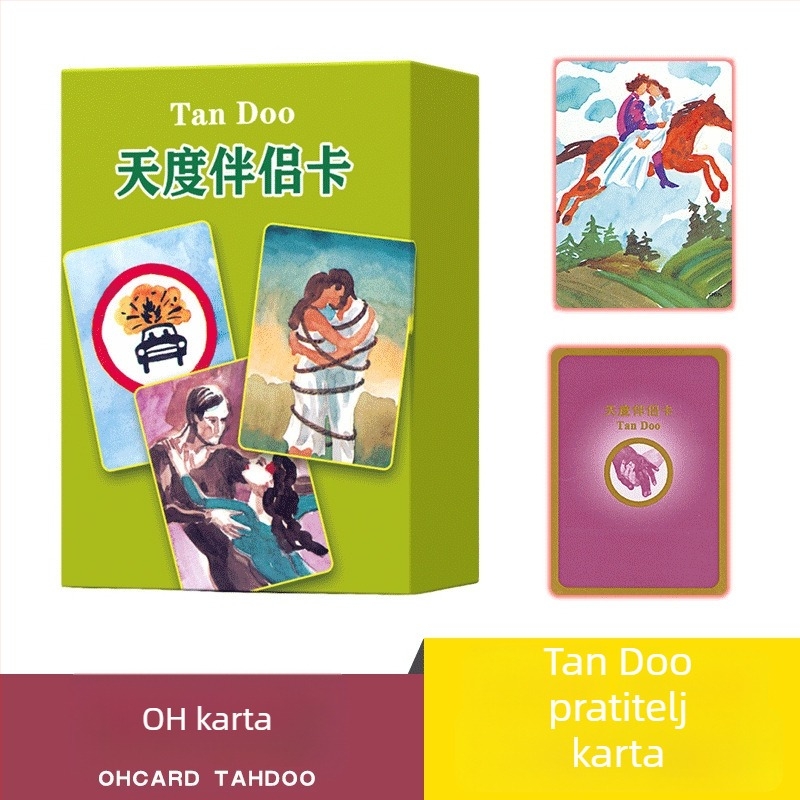 Tarot karta društvena igra za psihološko iscjeljenje i projekciju podsvesnog, razvoj emocija; Materijal: papir; Starost: 15–60