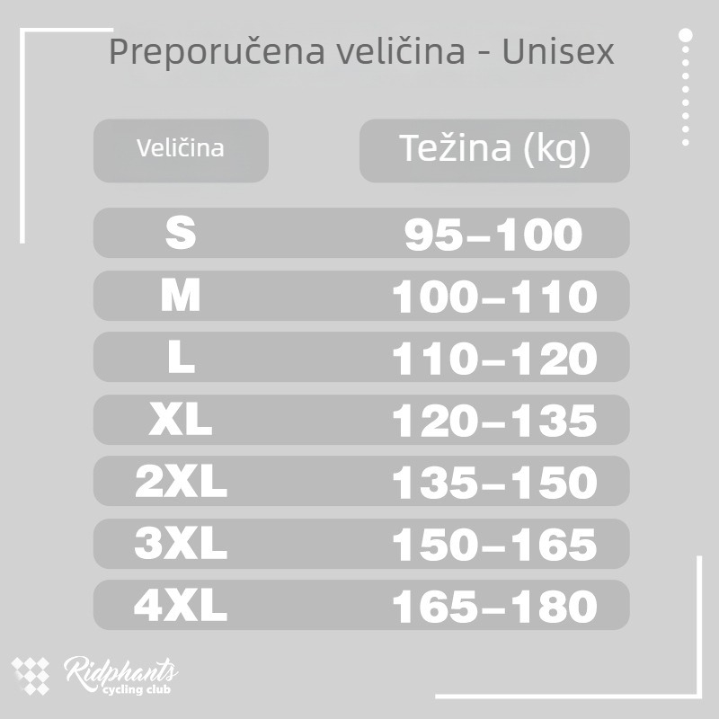 Ridphants Ciklistički prsluk - prozračan, proljetni, muški, za vožnju biciklom