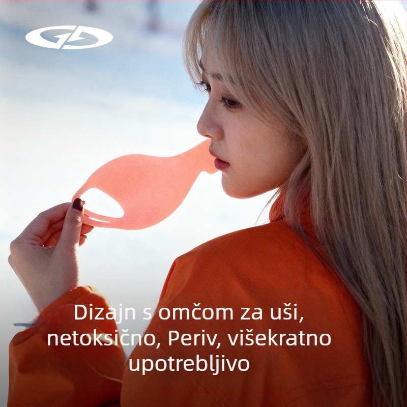 Topla maska za lice s nosnim flasterom u obliku leptira — poliester, nosna kopča, prozračna, unisex, jesen-zima.